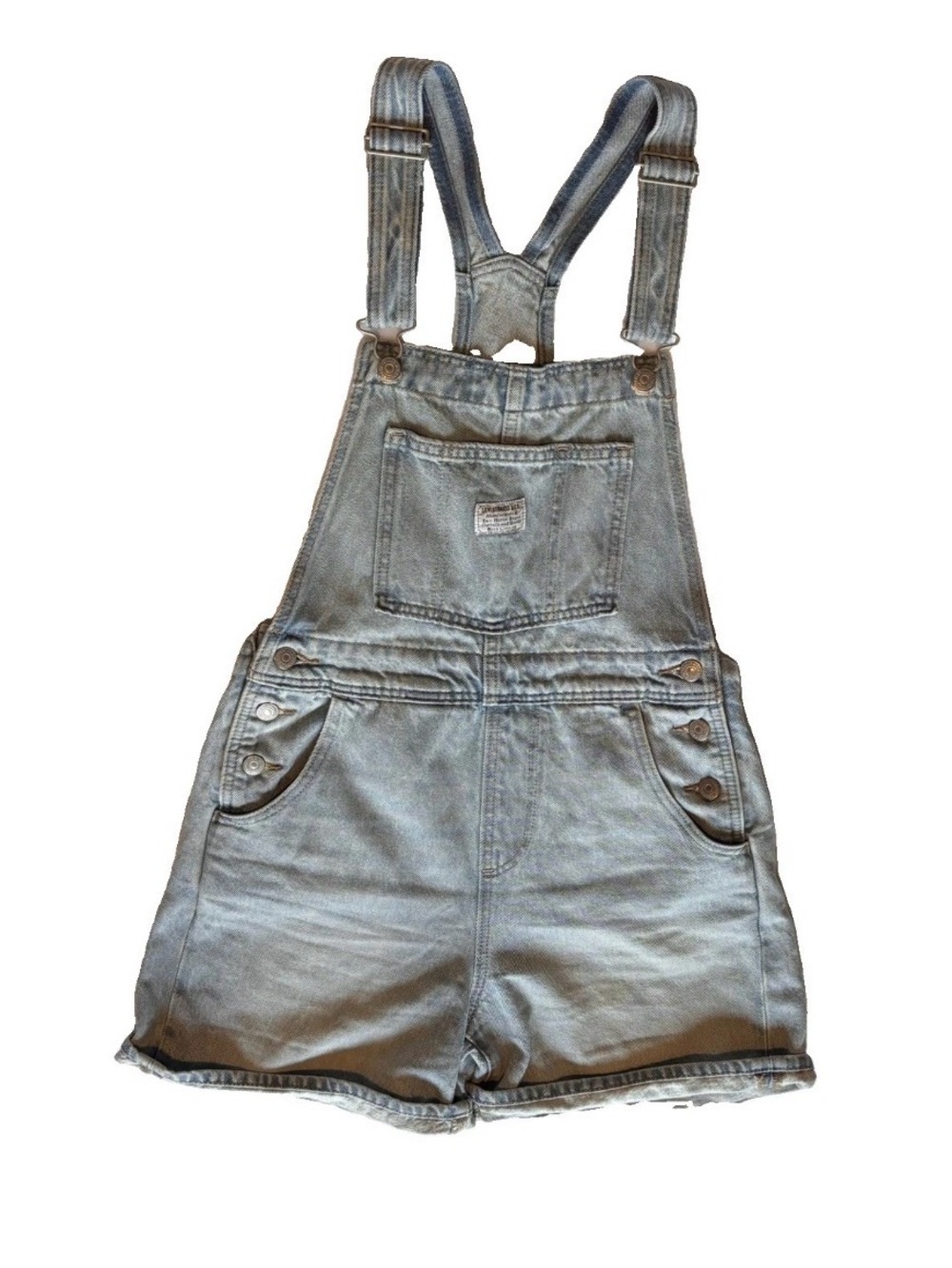 Levi Women Vintage "I Will" Shortall - Blue XS
